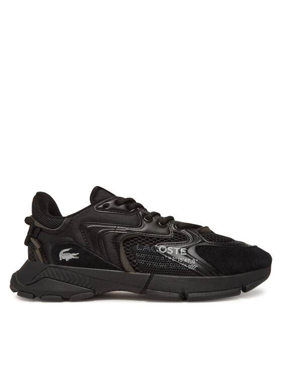 Męskie Sneakersy Lacoste, Rozmiar 44, Czarne, L003 7-49SMA0003