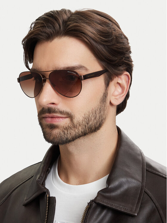 Armani Exchange Armani Exchange Occhiali da sole 0AX2034S 605813 Marrone