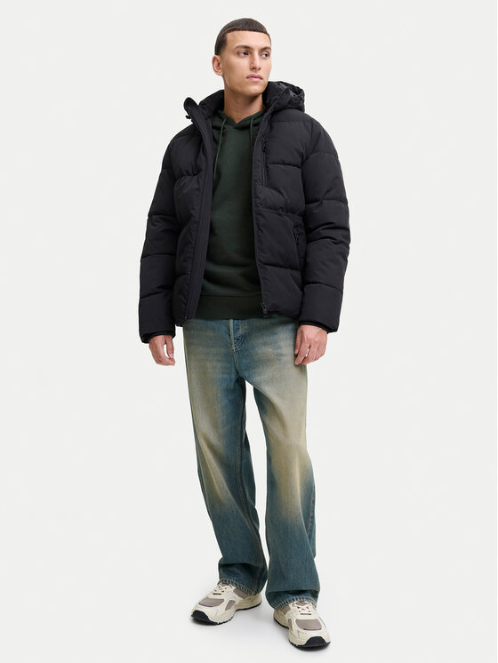 Jack & Jones Jack & Jones Geacă de iarnă Owen 12278792 Negru Regular Fit