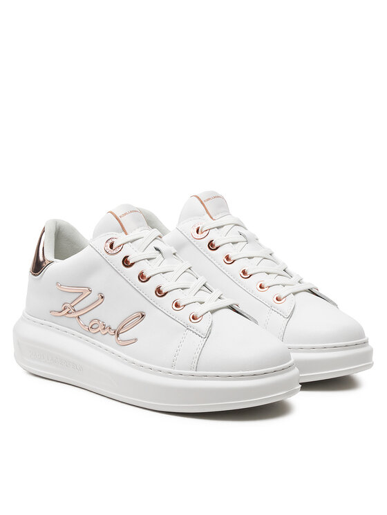 KARL LAGERFELD KARL LAGERFELD Sneakersy KL62510A Biały