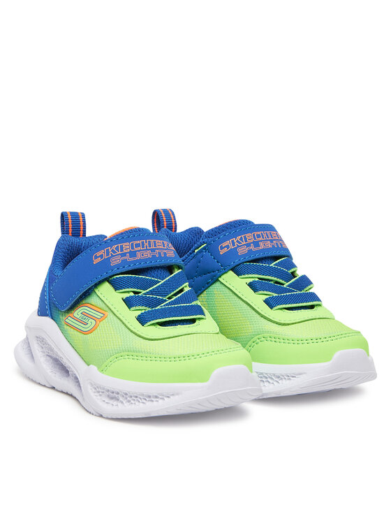 Skechers Skechers Tenisice Skechers Meteor-Lights-Krendox 401495N/BLLM Plava