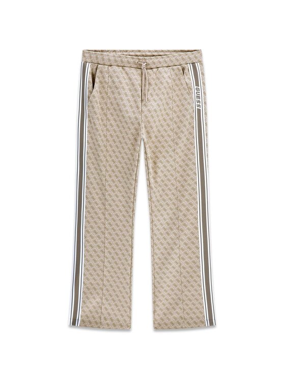 Guess Guess Spodnie materiałowe 179263 Brązowy Regular Fit