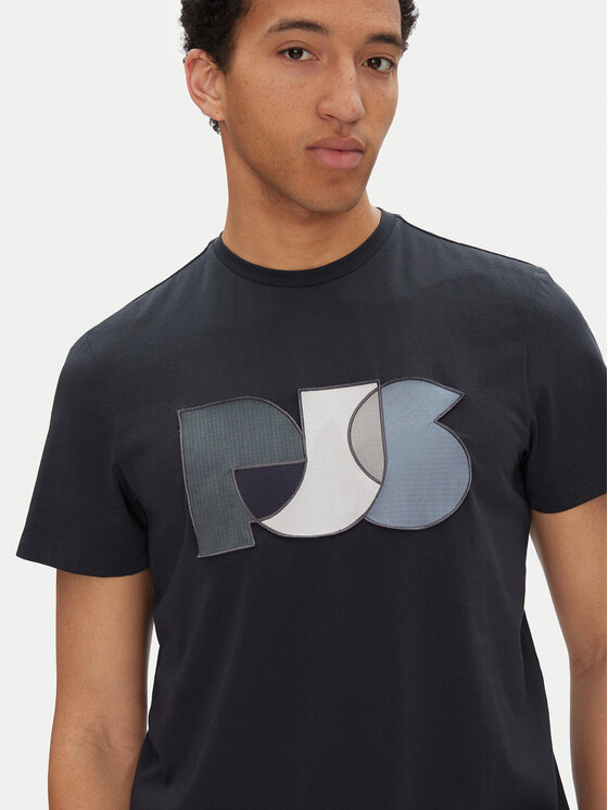 Parajumpers Parajumpers T-Shirt Leland 25SMPMTSGT09 Granatowy Regular Fit