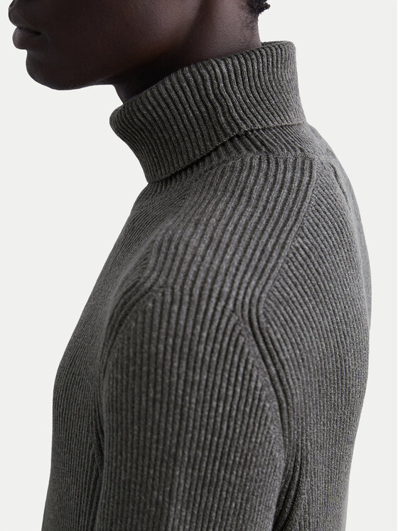 Marc O'Polo Marc O'Polo Bluză cu gât M29 5021 60338 Gri Regular Fit