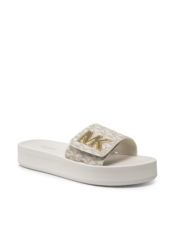 MICHAEL Michael Kors MICHAEL Michael Kors Παντόφλες Platform 40T1MKFA1B Μπεζ