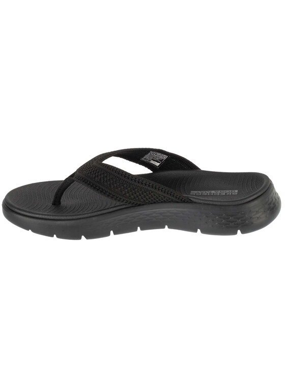 Skechers Skechers Infradito Skechers Go Walk Flex Sandal - Holly Nero