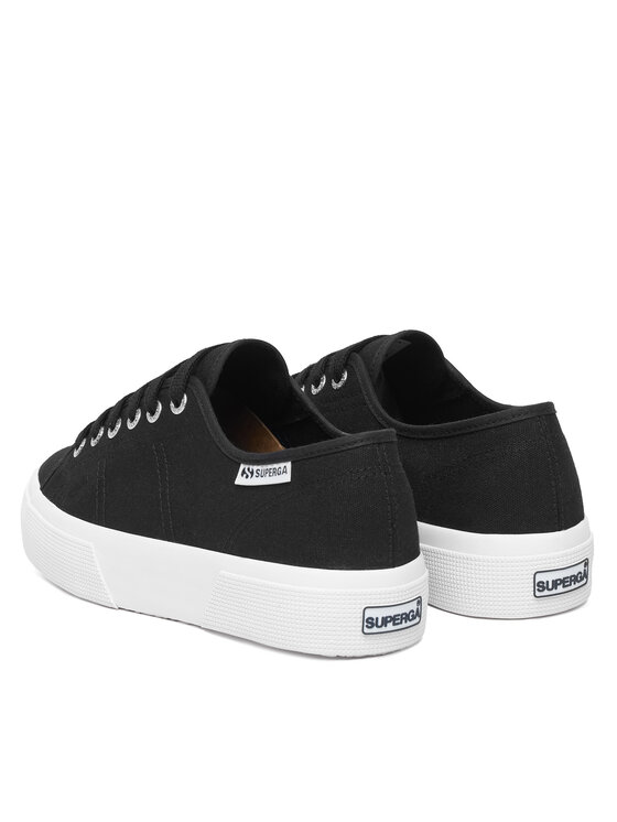 Superga Superga Teniszcipő Platform Leggera S2142ZW Fekete
