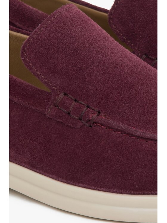 Estro Estro Μοκασίνια ER00117032 Μπορντό