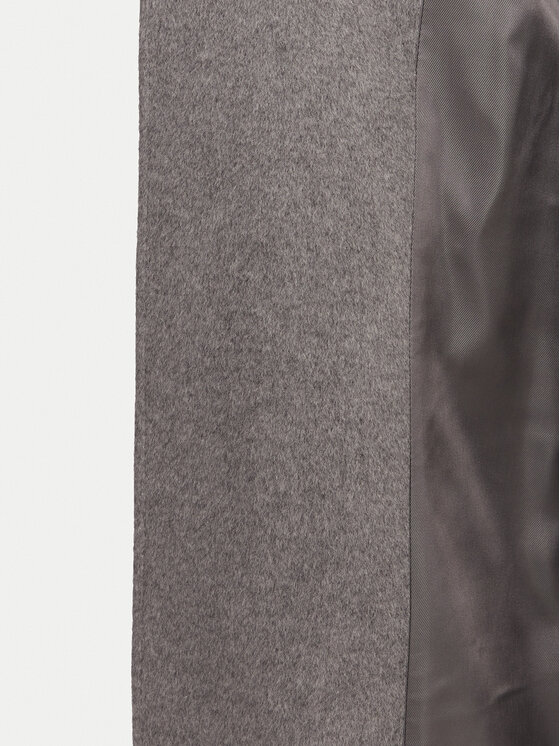 Weekend Max Mara Weekend Max Mara Vlnený kabát Tempera 2525016082 Sivá Regular Fit