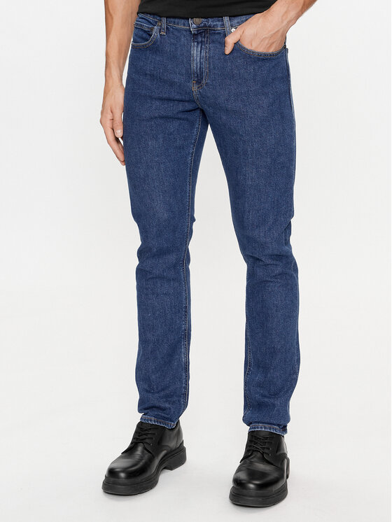 Calvin Klein Calvin Klein Traperice K10K110708 Plava Slim Fit