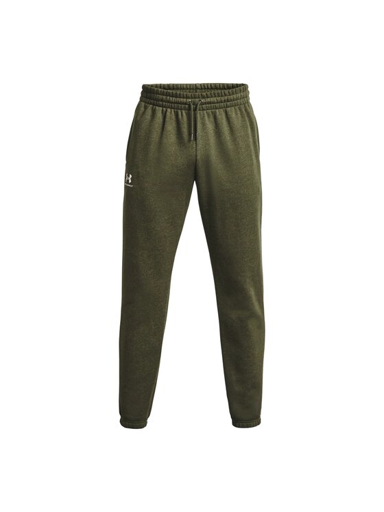 Under Armour Under Armour Joggery Essential Fleece Jogger Zielony Regular Fit