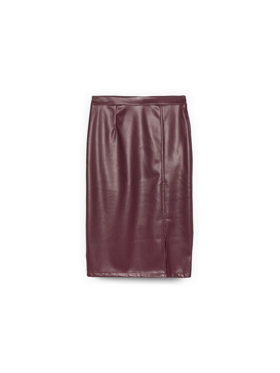 Fiorella Rubino Fiorella Rubino Gonna midi 1304T000377N036 Bordeaux Slim Fit