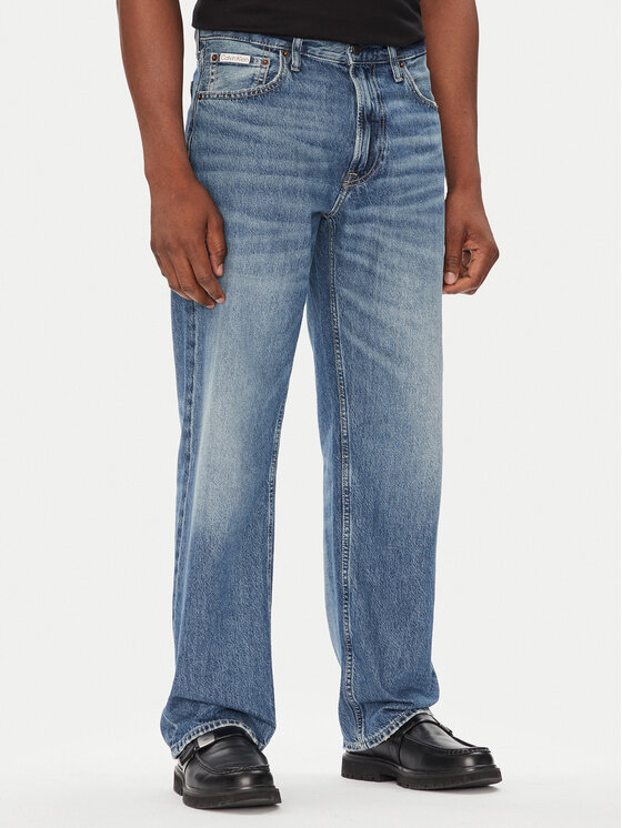 Calvin Klein Jeans Calvin Klein Jeans Farmer 90s LV04RC761G Kék Straight Fit