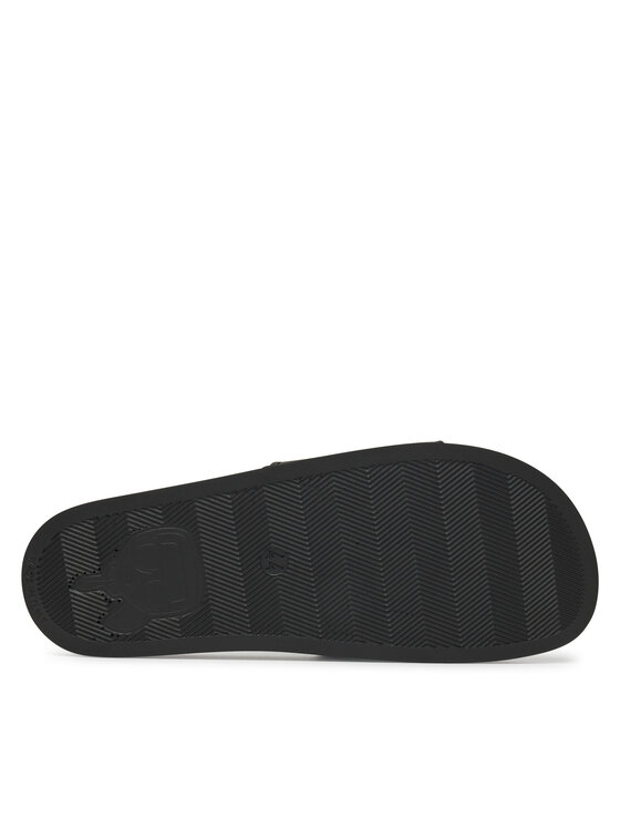 KARL LAGERFELD KARL LAGERFELD Şlapi Kondo Rsg KL70008A Negru