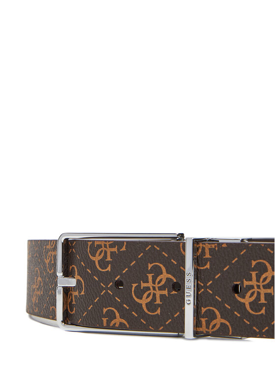 Guess Guess Мъжки колан BMAGLO P5235 Кафяв