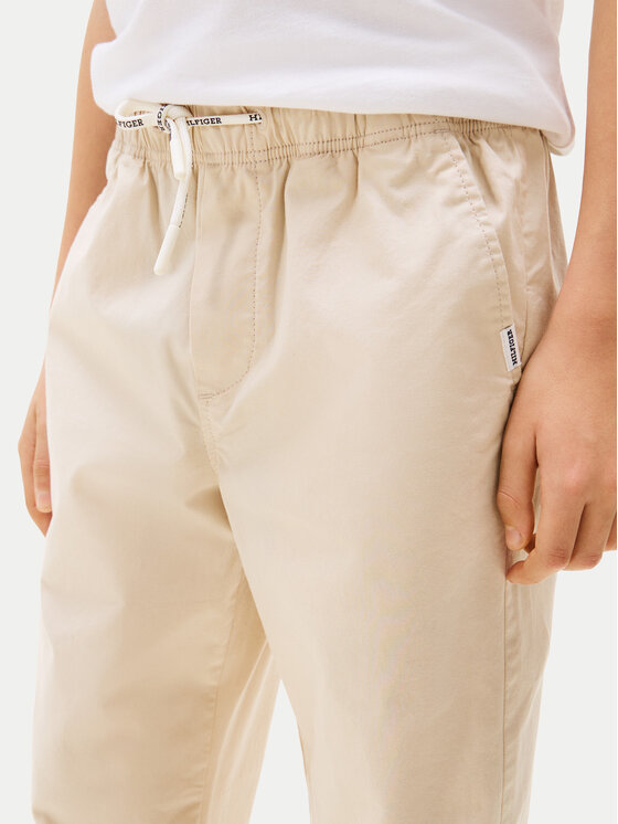 Tommy Hilfiger Tommy Hilfiger Hlače KB0KB09764 Bež Regular Fit