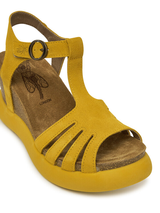 Fly London Fly London Босоніжки Gaitfly P144959008 Жовтий