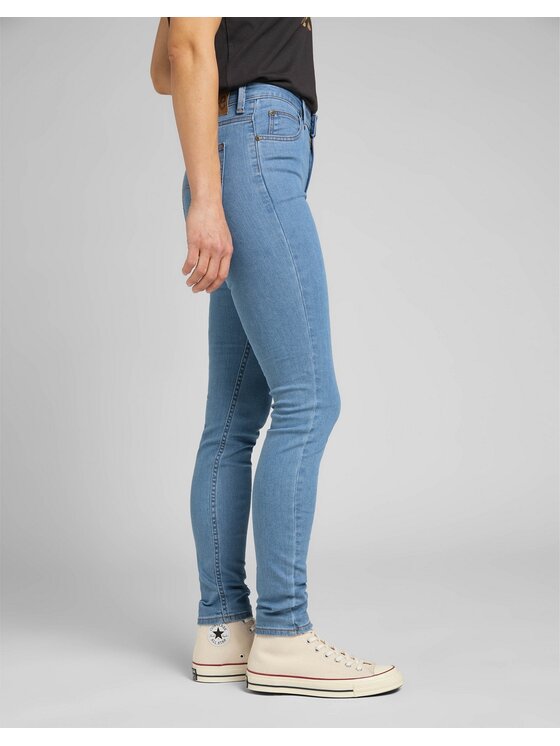 Lee Lee Jeans Scarlett High Clean Light Blu Skinny Fit