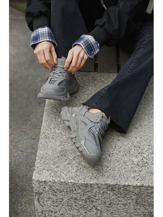 ES8 ES8 Sneakersy ER00112611 Szary