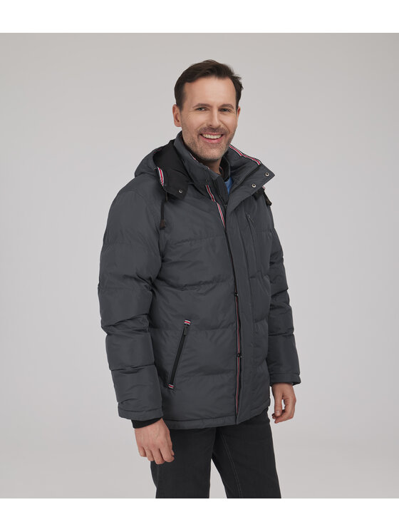 Lee Cooper Lee Cooper Kurtka zimowa RASEL2 Szary Regular Fit