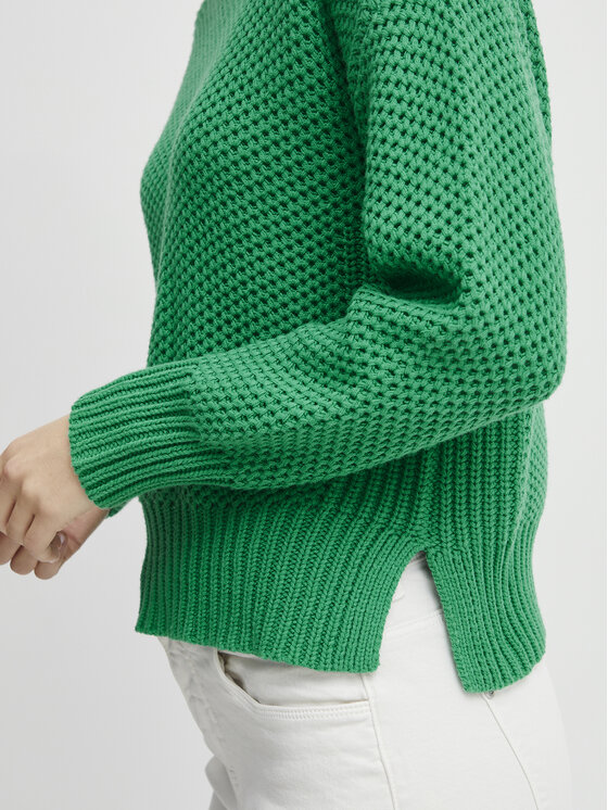 Fransa Fransa Pullover 20611827 Grün Regular Fit