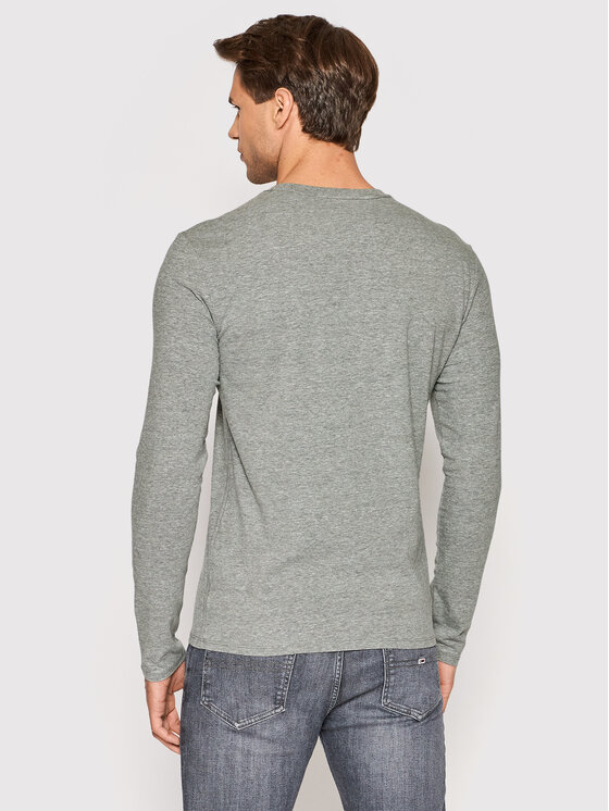 Longsleeve Core M2YI08 J1311 Grigio Super Slim Fit...