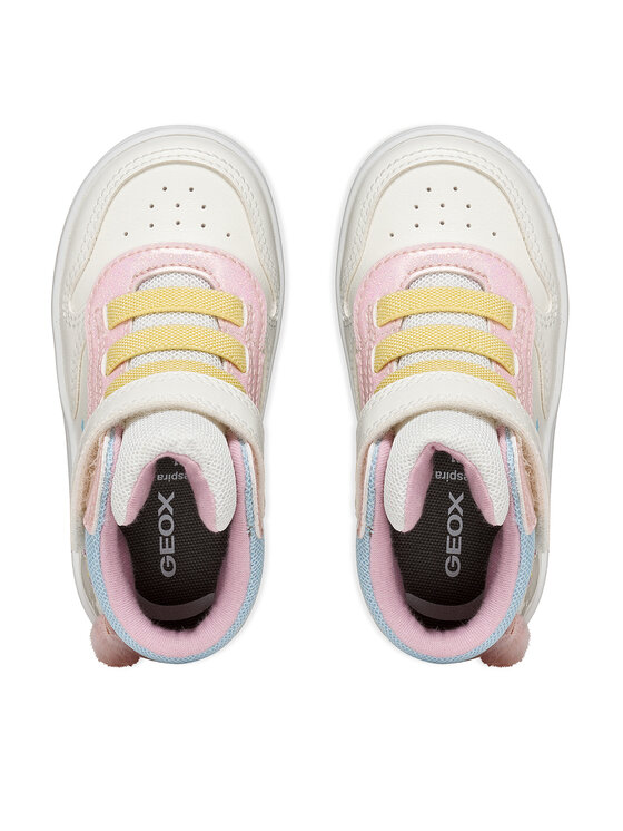 Geox Geox Laisvalaikio batai B Eclyper Girl B665MB 0BCQ6 C0406 M Balta