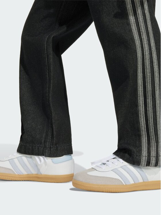 adidas adidas Spodnie dresowe Firebird denim Czarny Loose Fit