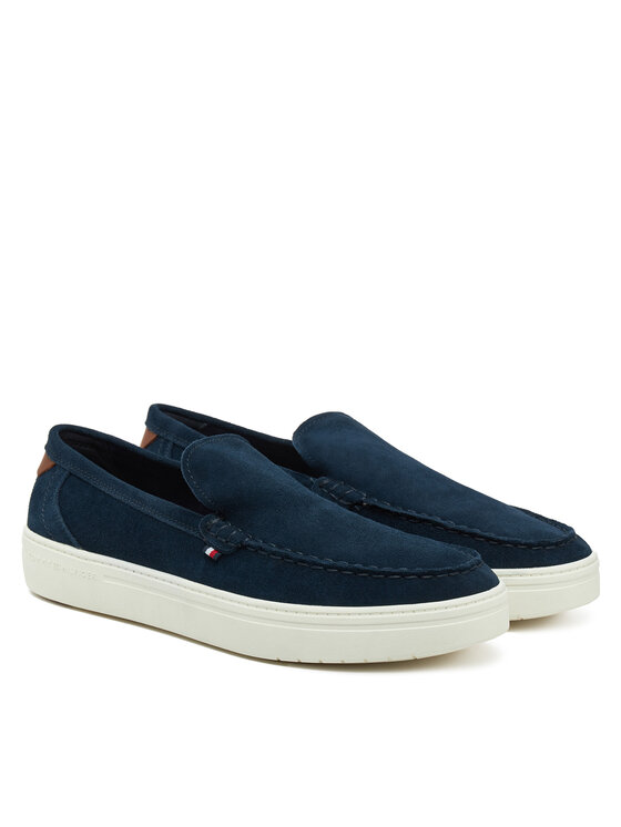 Tommy Hilfiger Tommy Hilfiger Mokasyny FM0FM05354 Granatowy
