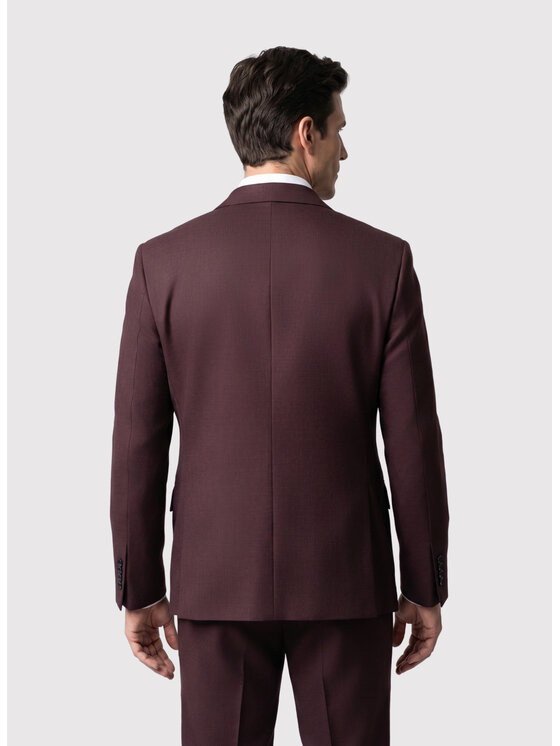 Pako Lorente Pako Lorente Marynarka P26WF-3G-008 Bordowy Regular Fit