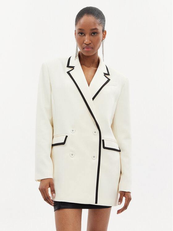 Custommade Custommade Suknjič Falippa 999825874 Écru Regular Fit