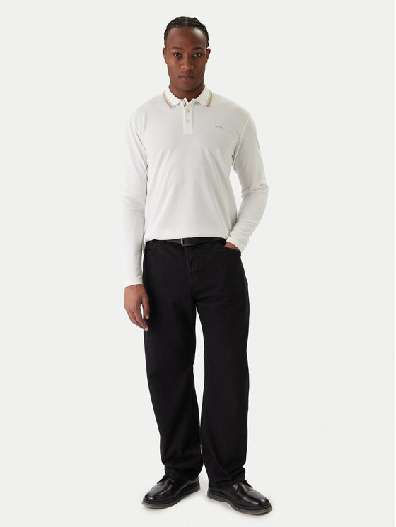 Jack & Jones Jack & Jones Polokošile Blualves 12287520 Bílá Regular Fit