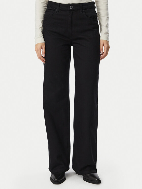 Guess Guess Джинси W6BA1A D2578 Чорний Wide Leg