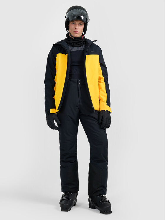 4F 4F Kurtka narciarska SKIWEAR Pomarańczowy Regular Fit