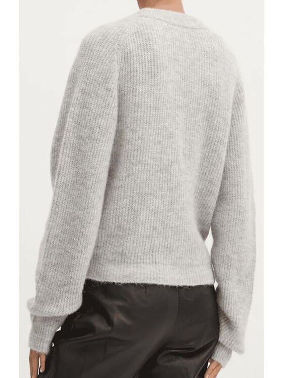 HUGO HUGO Sweter 50522551 10262910 01 033 Szary Regular Fit