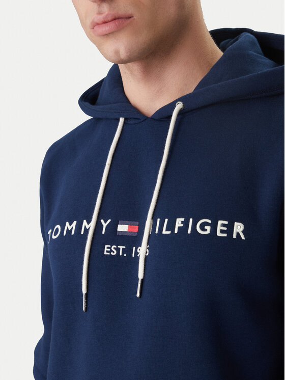 Tommy Hilfiger Tommy Hilfiger Mikina Logo MW0MW11599 Tmavomodrá Regular Fit