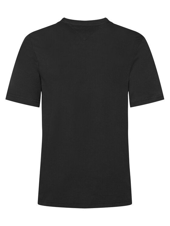 Tommy Hilfiger Tommy Hilfiger Tricou Brand Love MW0MW41453 Negru Regular Fit