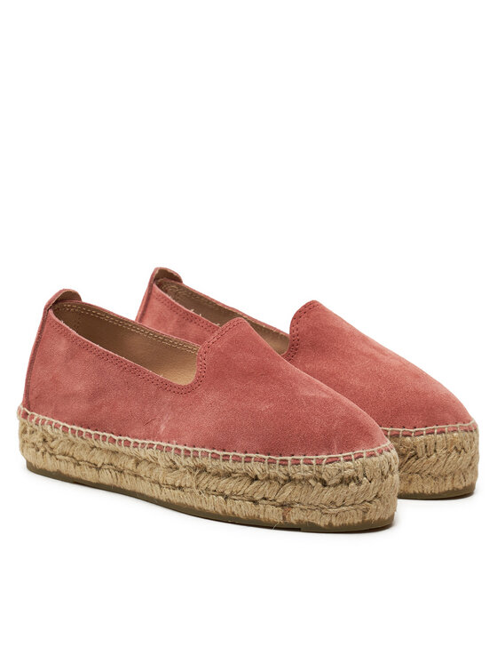 Manebi Manebi Espadrilles Hamptons Double Sole Espadrilles R 7.0 D0 Rózsaszín