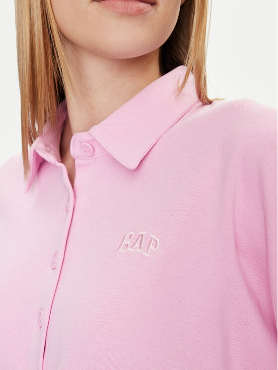 Gap Gap Bluză 870977-01 Roz Regular Fit