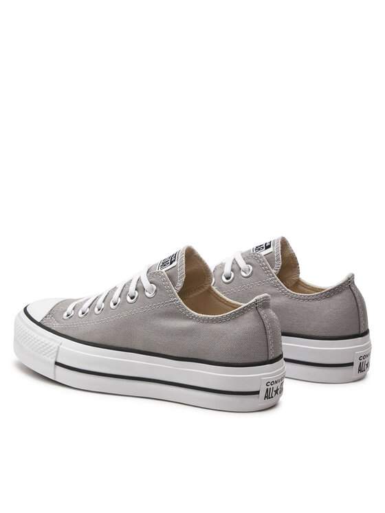 Converse Converse Кецове Chuck Taylor All Star Lift Platform Ox A07573C Сив