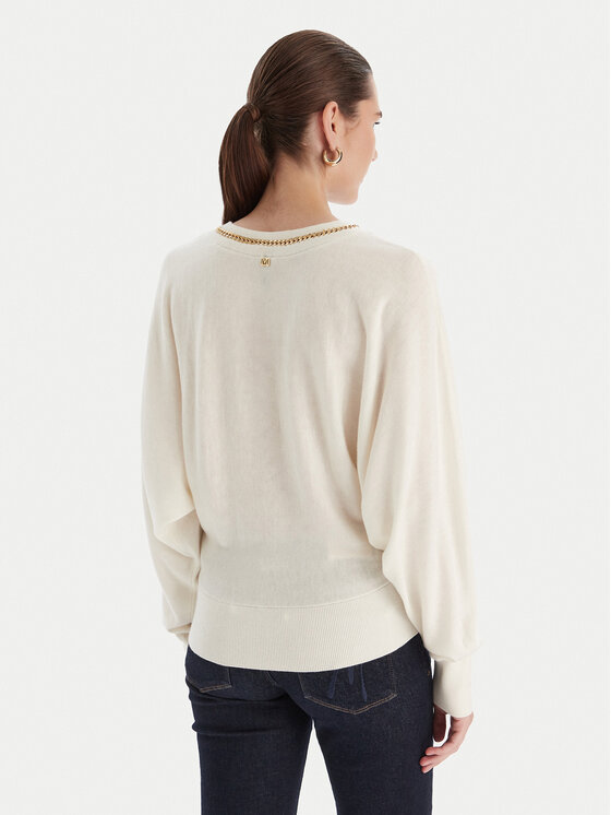 Marciano Guess Marciano Guess Pullover 5BGR02 5782Z Écru Regular Fit