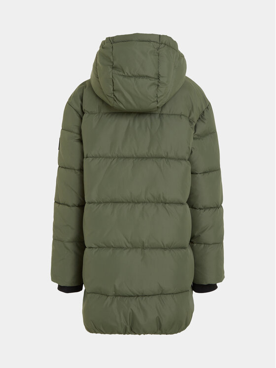 Calvin Klein Jeans Calvin Klein Jeans Giubbotto invernale Essential IB0IB01277 Verde Regular Fit