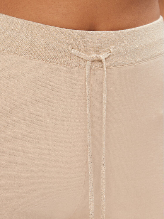 Liu Jo Sport Liu Jo Sport Pantaloni in maglia TA4052 MS005 Beige Bootcut Fit