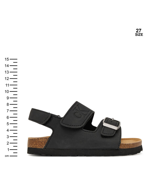 Calvin Klein Calvin Klein Sandały Velcro V3X2-83328-0315 M Czarny