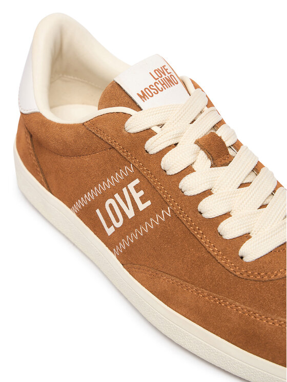 LOVE MOSCHINO LOVE MOSCHINO Sneakersy JA15272G1PIG0210 Brązowy jasny