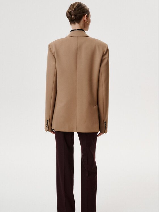 MARI PRETI MARI PRETI Giacca da abito Sovana Marrone Oversize