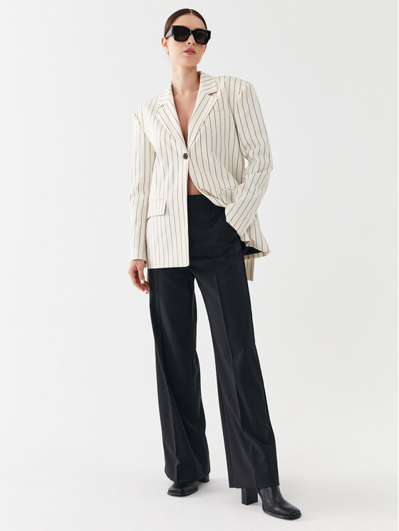 HUGO Hugo Švarkas Aeva 50494497 Smėlio Relaxed Fit