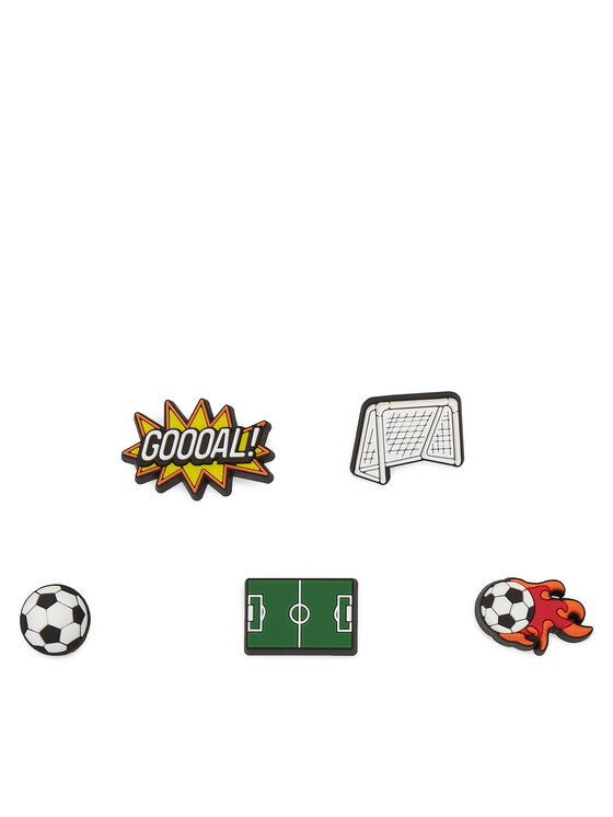 Crocs Crocs Прикраса для взуття FUTBOL 5 PACK 10015249 Кольоровий