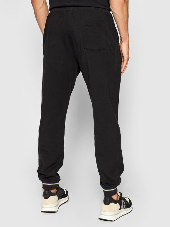 Pantaloni da tuta M1YB37 K7ON1 Nero Slim Fit