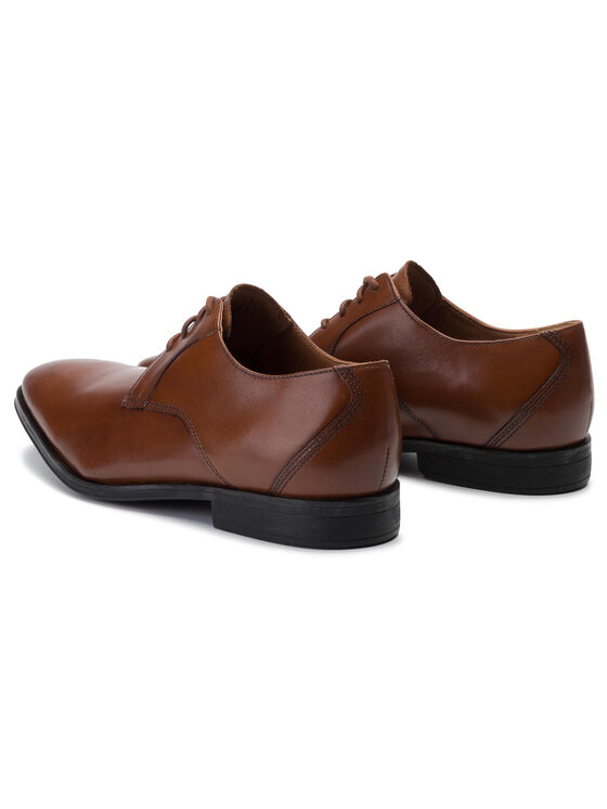 Clarks Clarks Poltopánky Gilman Lace Hnedá